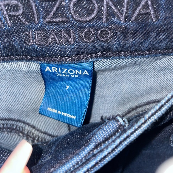 Arizona Jean Company Blue Jeggings Slim Fit Stretch - Picture 3 of 3